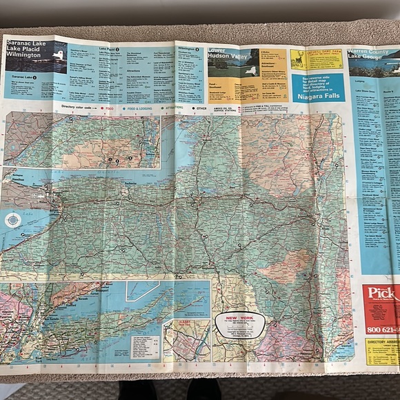 Vintage Rand McNally Road Atlases & State Road Maps - Picture 10 of 11
